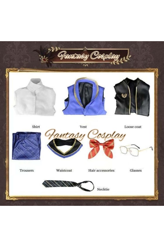Identity V Photographer Joseph Desaulniers Tyrant Uniform Cosplay Costume
